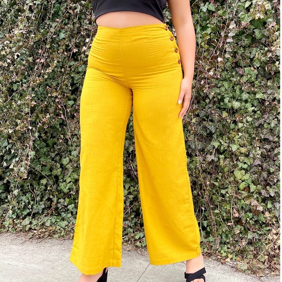 Rebdolls Pants - Wide leg linen pants!!!